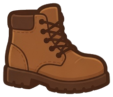 Bota — peça do cerrado no jogo Tatu Tatu