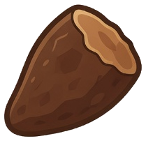 Castanha — peça do cerrado no jogo Tatu Tatu