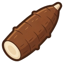 Mandioca — peça do cerrado no jogo Tatu Tatu